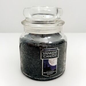 Yankee Candle Midsummer's Night Musk Patchouli Sage Mahogany 14.5 Ounce Jar